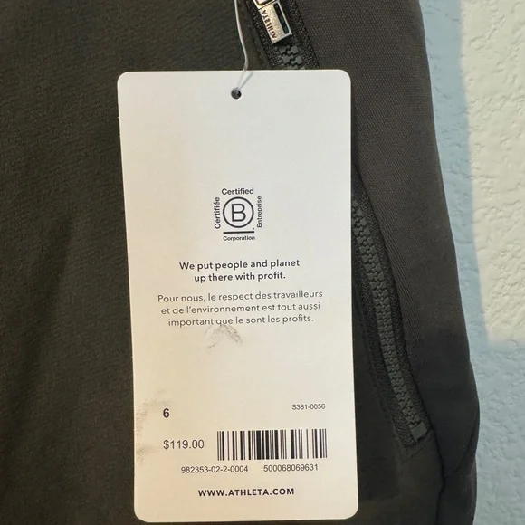 Athleta Dark Green Cargo Pants - Picture 2 of 7